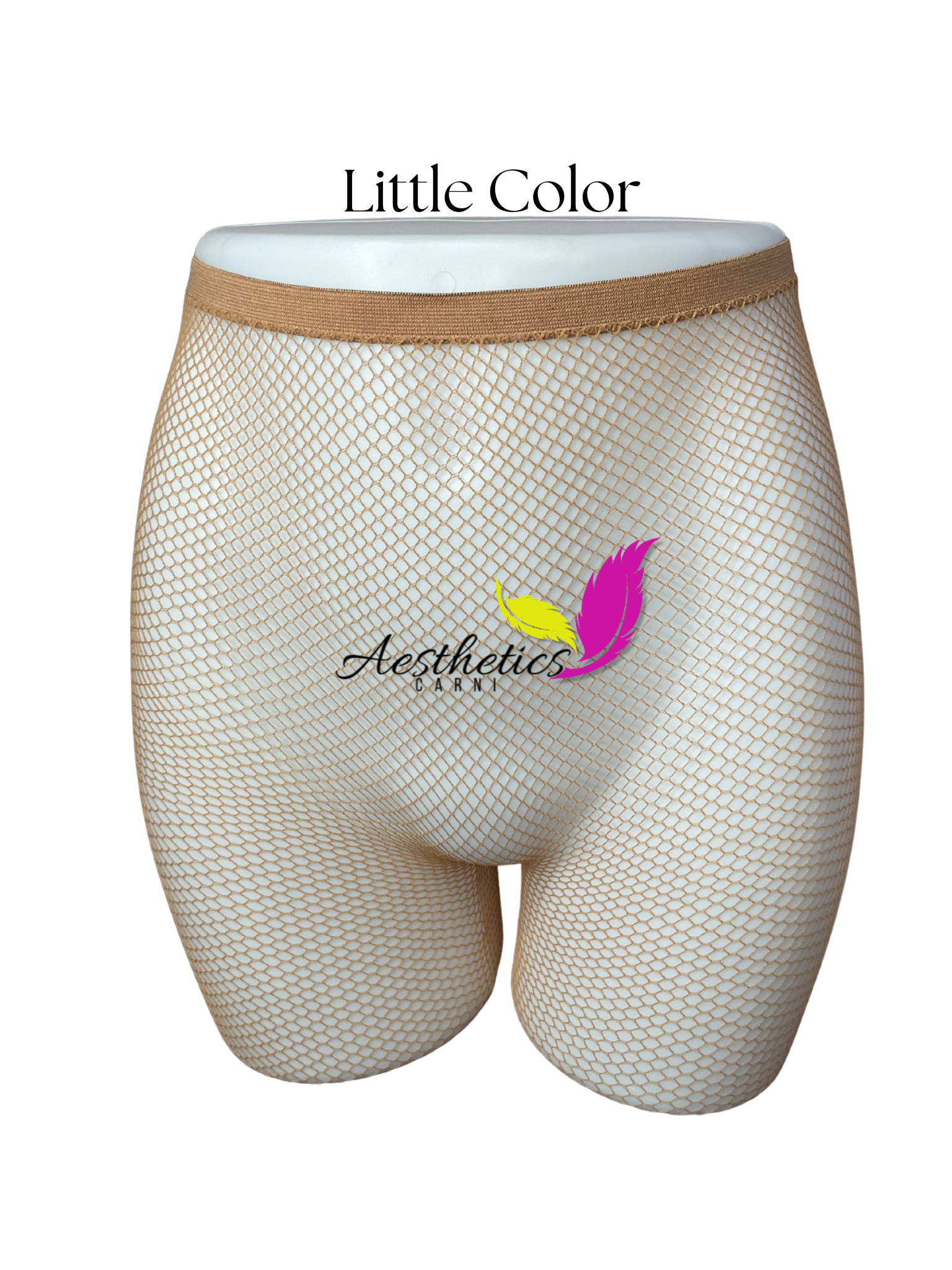 Bare Fishnet Stockings (High Waist)