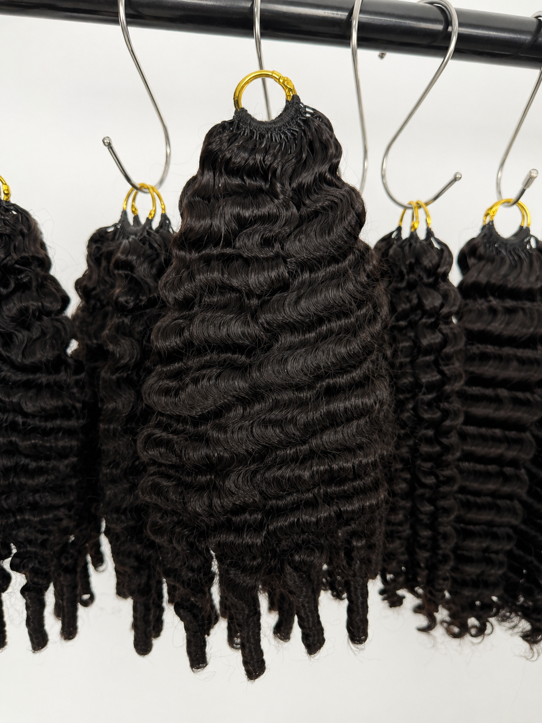 Burmese Curly Crochet Human Hair
