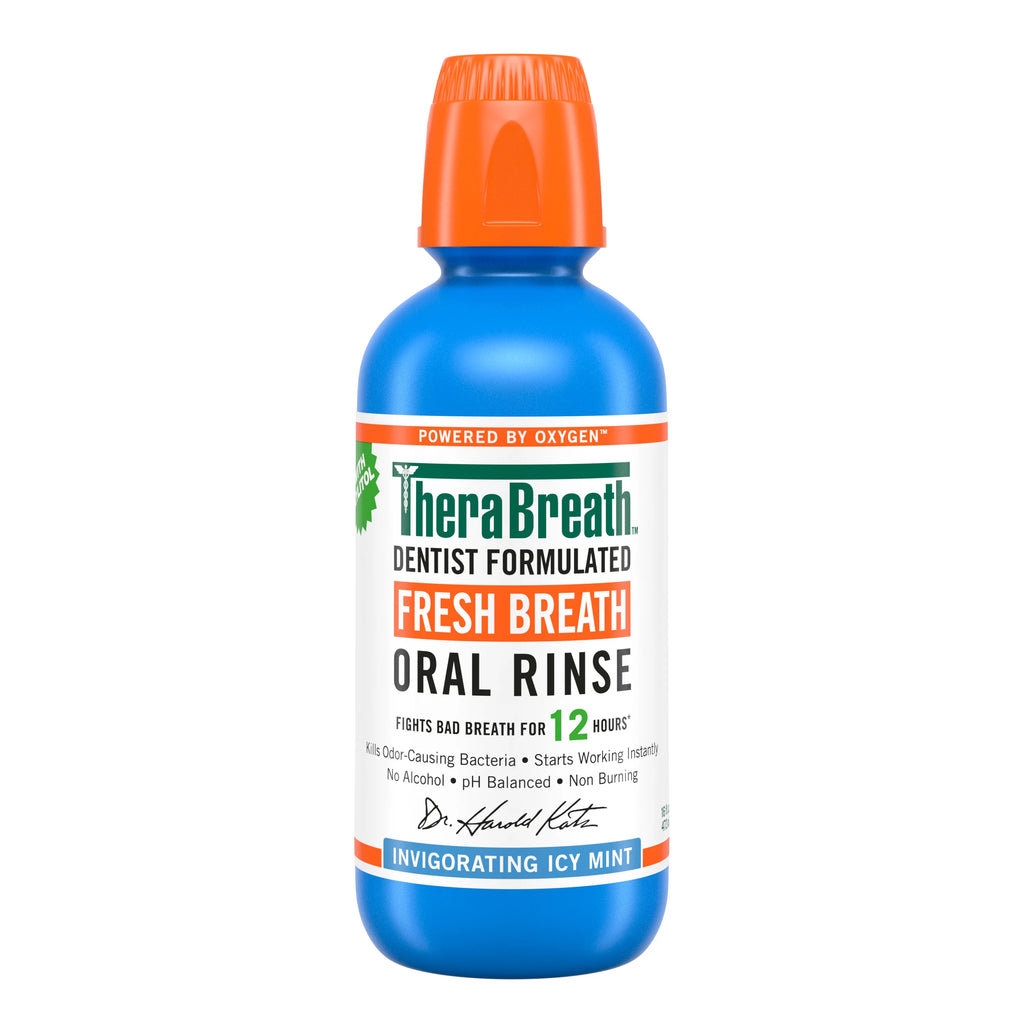 TheraBreath Fresh Breath Oral Rinse Mouthwash