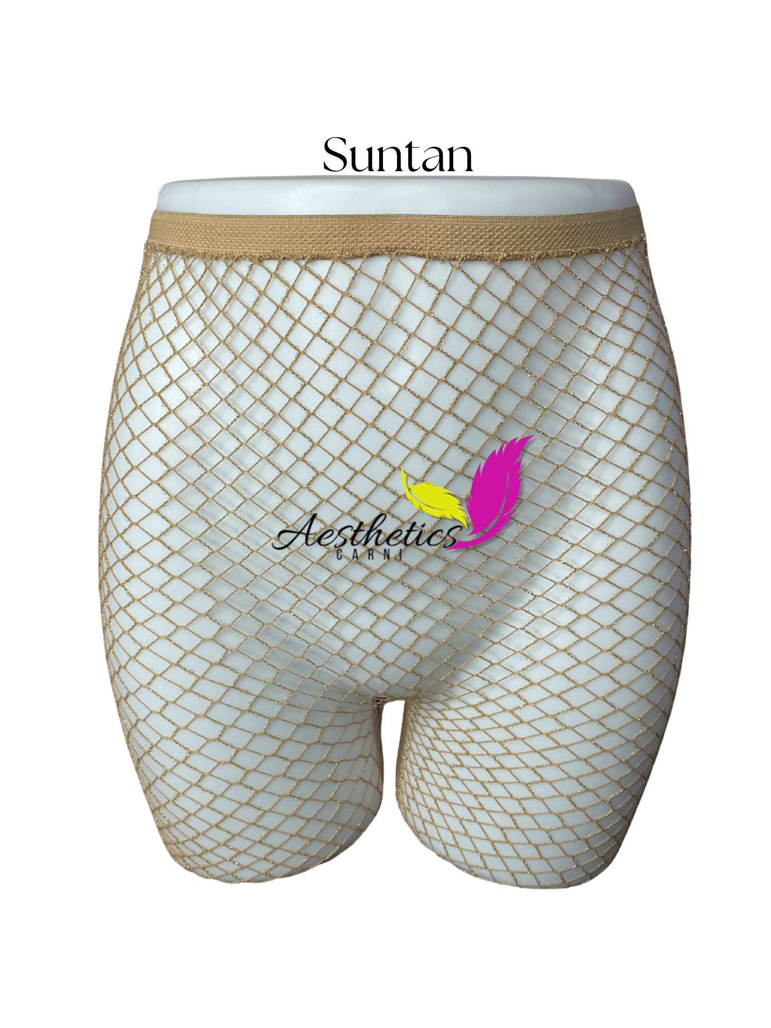 Glitter Fishnet Stockings (High Waist)