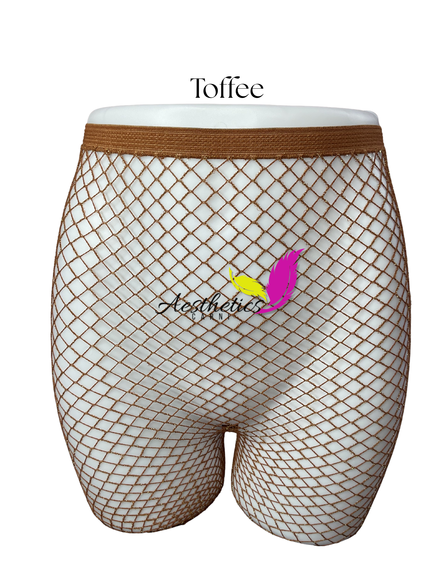 Glitter Fishnet Stockings (High Waist)