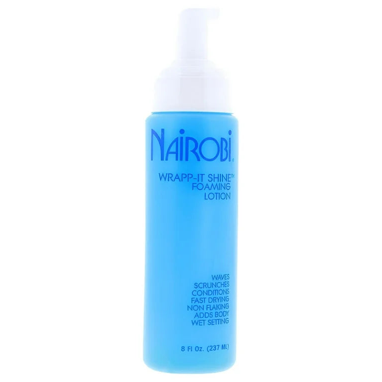 Nairobi Wrapp-It Shine Foaming Lotion- 8 fl oz