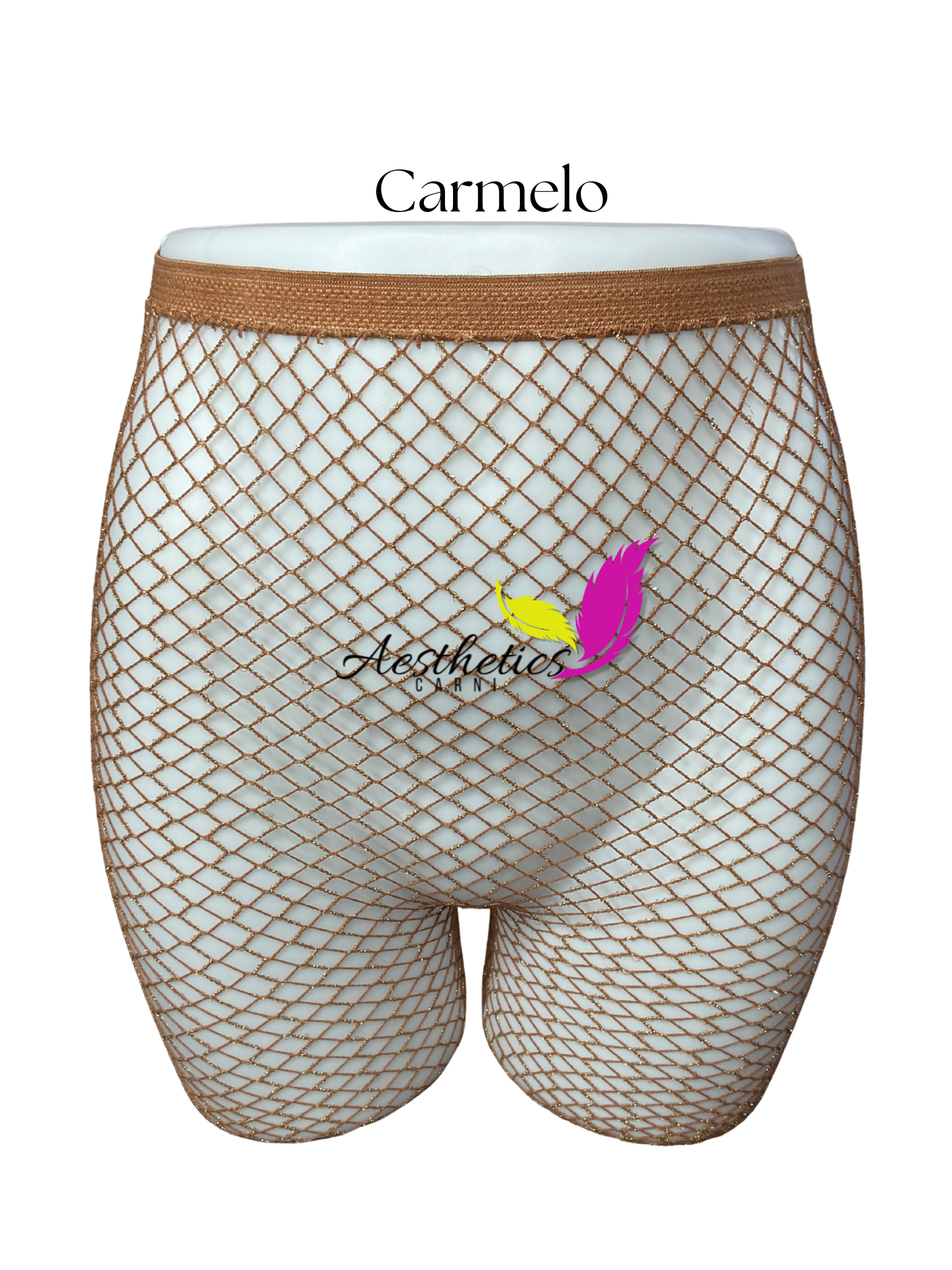 Glitter Fishnet Stockings (High Waist)
