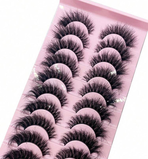 10 Pack Faux Mink Lashes- Allure