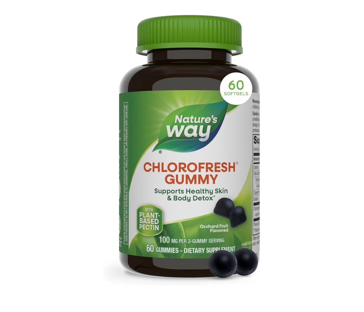 Nature’s Way Chlorofresh Chlorophyll Gummies