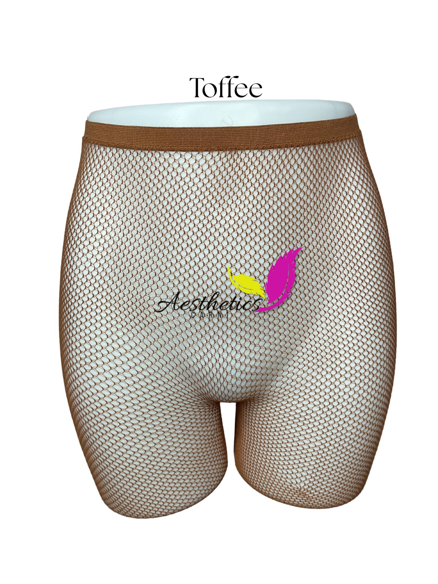 Bare Fishnet Stockings (High Waist)