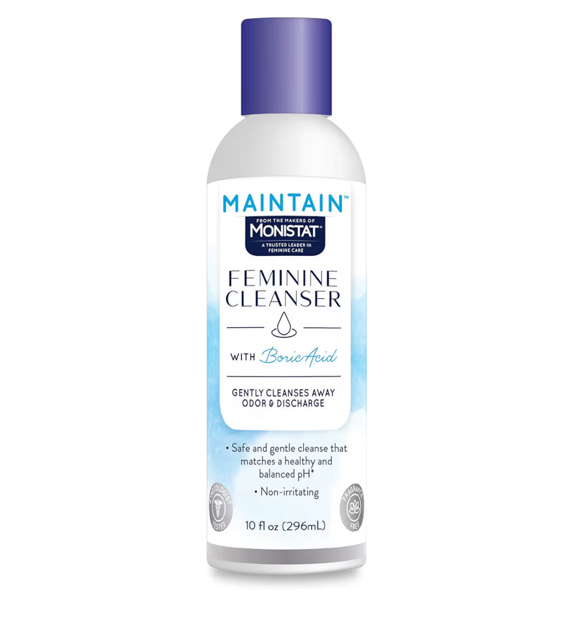 Monistat Maintain Boric Acid Feminine Cleansing Wash