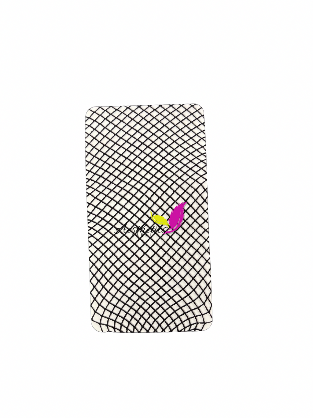 Bare Fishnet Stocking-Black (High Waist)