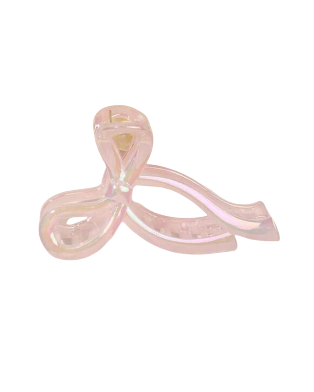 Iridescent Pastel Bow Clip