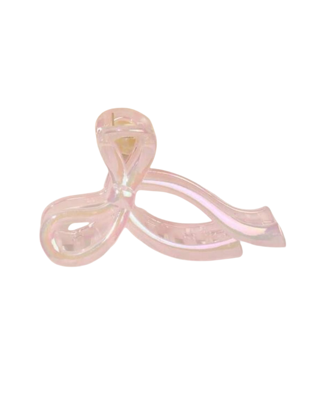 Iridescent Pastel Bow Clip