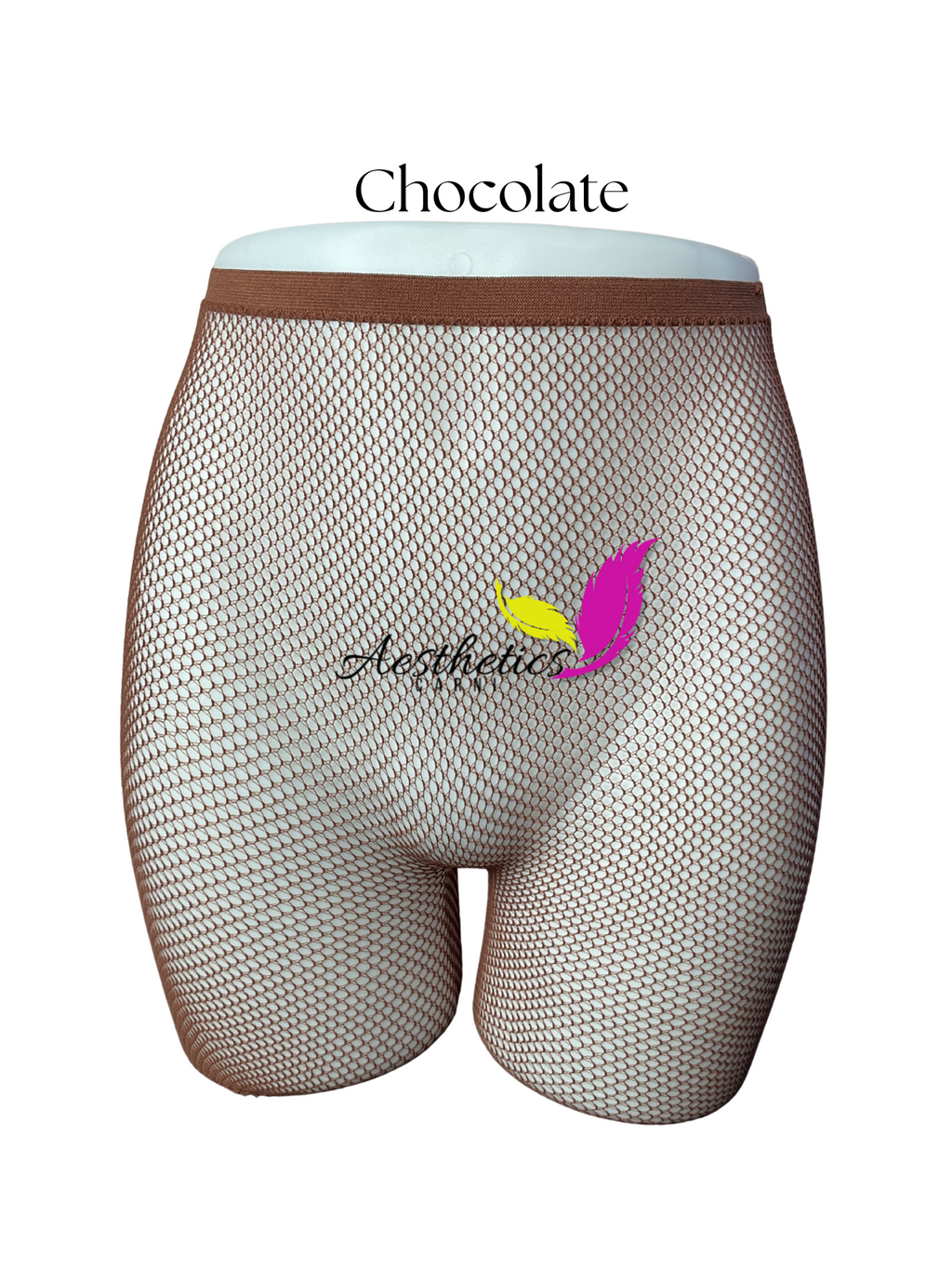 Bare Fishnet Stockings (High Waist)