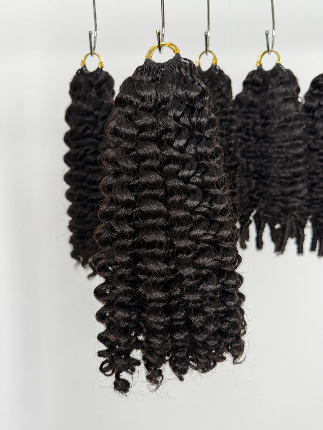 Italian Curly Crochet Human Hair