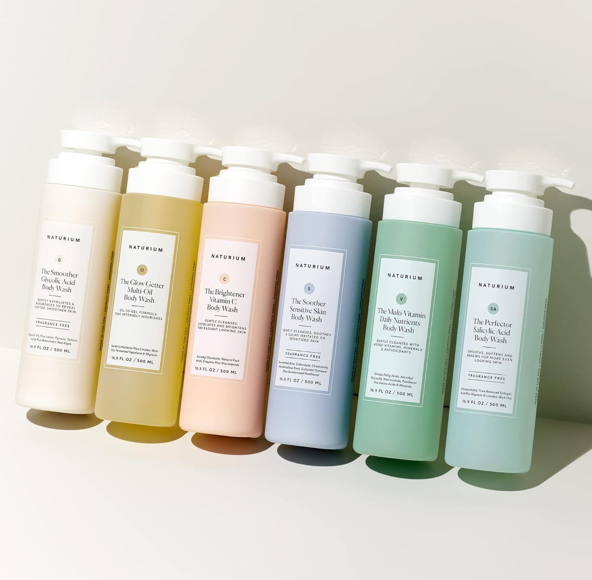 Nuturium Body Washes