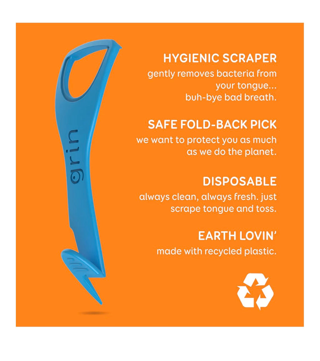 GRIN Disposable Tongue Cleaner