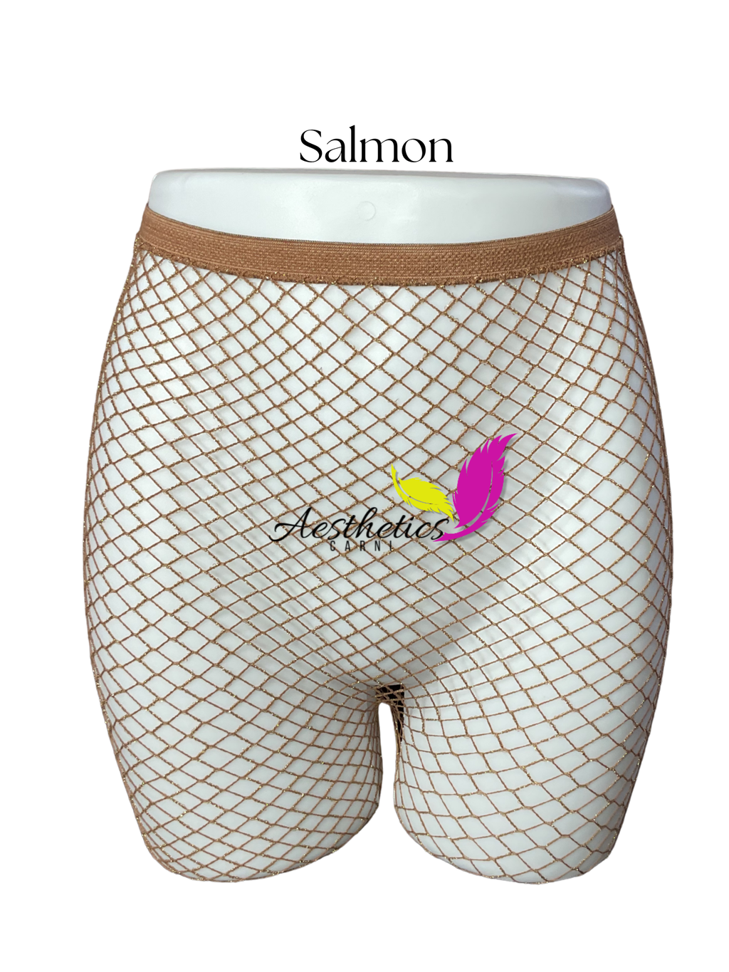 Glitter Fishnet Stockings (High Waist)